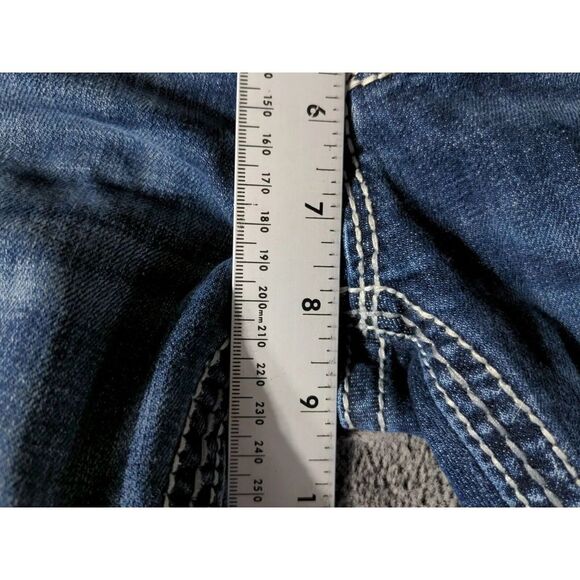 Rock Revival Ashley Easy Capri Women's Size 27, Medium Wash - Picture 5 of 12